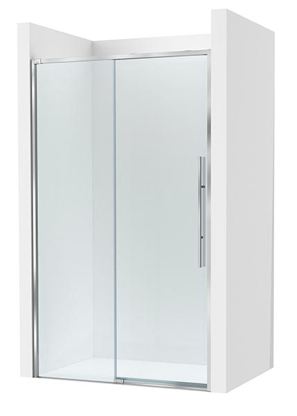 [PROCAM34315012M] Frontal ducha Brisa L2-E (1 hoja corredera +1 fija) 1500x50x2000 mm, plata brillo, (AM34315012M)