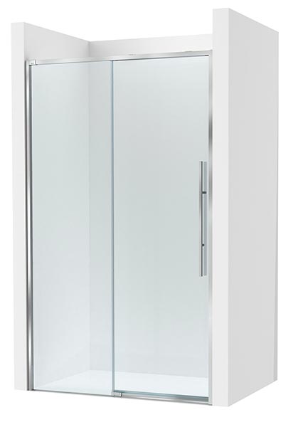 [PROCAM34317012M] Frontal ducha Brisa L2-E (1 hoja corredera +1 fija) 1700x50x2000 mm, plata brillo, (AM34317012M)