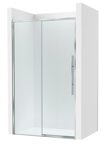 [PROCAM34317512M] Frontal ducha Brisa L2-E (1 hoja corredera +1 fija) 1750x50x2000 mm, plata brillo, (AM34317512M)