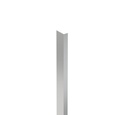 Perfil suplementario horizontal angular Profiles, 50x50x2550 mm, plata brillo, (AM99006502)