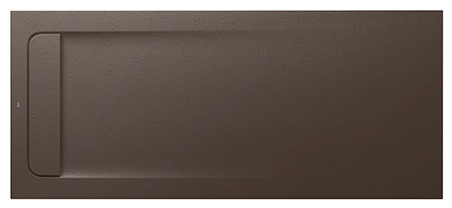 [PROCAP6016402BC01660] Plato de ducha extraplano de STONEX Aquos 1600x700x31 mm, café, (AP6016402BC01660)