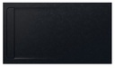 Plato de ducha extraplano de STONEX Aquos 1600x1000x31 mm, negro, (AP6016403E801400)