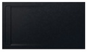 Plato de ducha extraplano de STONEX Aquos 1800x1000x33 mm, negro, (AP6017083E801400)