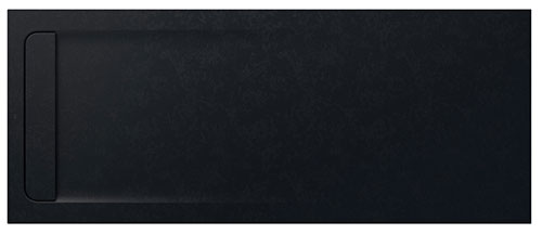Plato de ducha extraplano de STONEX Aquos 2000x800x35 mm, negro, (AP6017D032001400)