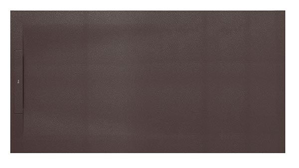 Plato de ducha extraplano de STONEX Pyros 1600x700x34 mm, café, (AP9016402BC01660)