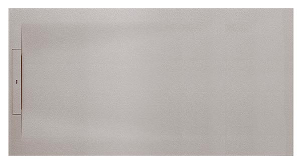 Plato de ducha extraplano de STONEX Pyros 1600x800x34 mm, perla, (AP90164032001630)