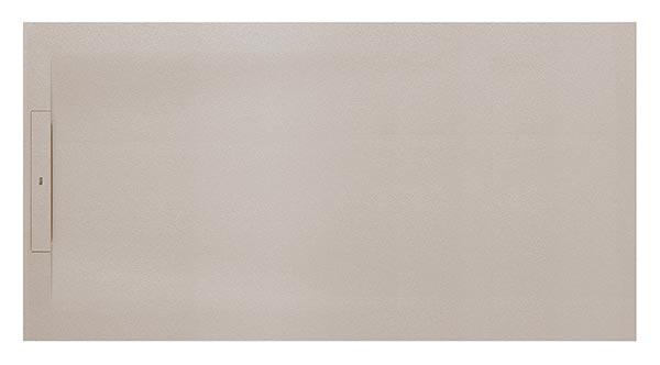 Plato de ducha extraplano de STONEX Pyros 1600x800x34 mm, beige, (AP90164032001650)