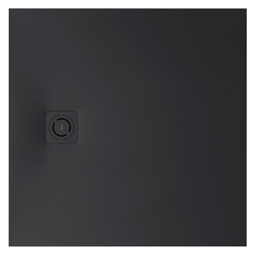 Plato de ducha extraplano de STONEX Terran-N 800x800x26 mm, negro, (APA0132032001400)