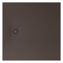 Plato de ducha extraplano de STONEX Terran-N 800x800x26 mm, café, (APA0132032001660)
