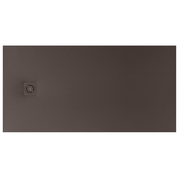 Plato de ducha extraplano de STONEX Terran-N 1000x700x26 mm, café, (APA013E82BC01660)