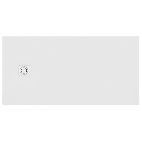 Plato de ducha extraplano de STONEX Terran-N 1000x750x26 mm, blanco, (APA013E82EE01100)