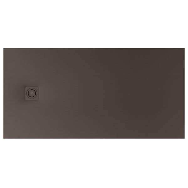 Plato de ducha extraplano de STONEX Terran-N 1000x750x26 mm, café, (APA013E82EE01660)