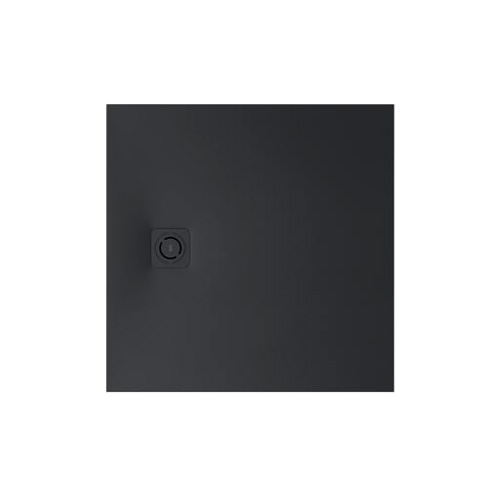 Plato de ducha extraplano de STONEX Terran-N 1000x1000x26 mm, negro, (APA013E83E801400)