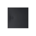 Plato de ducha extraplano de STONEX Terran-N 1000x1000x26 mm, negro, (APA013E83E801400)