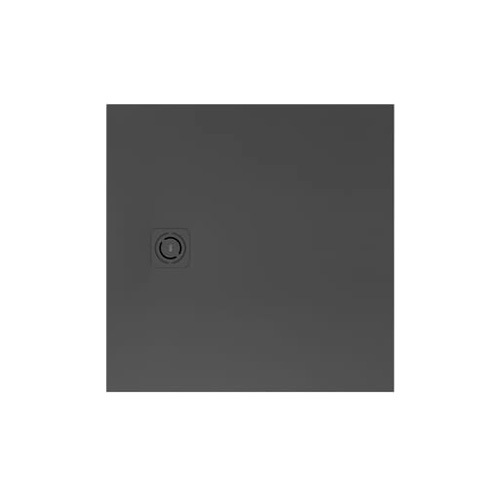 Plato de ducha extraplano de STONEX Terran-N 1000x1000x26 mm, onix, (APA013E83E801640)