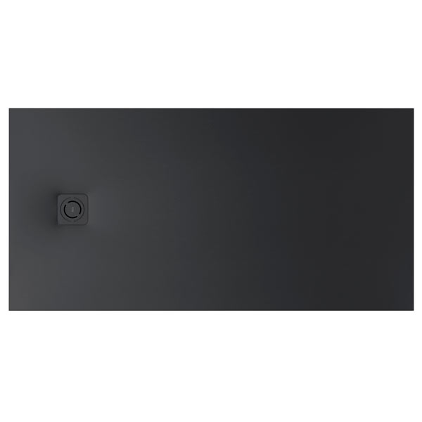 Plato de ducha extraplano de STONEX Terran-N 1200x800x29 mm, negro, (APA014B032001400)