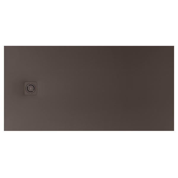 Plato de ducha extraplano de STONEX Terran-N 1200x800x29 mm, café, (APA014B032001660)