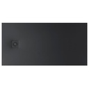 Plato de ducha extraplano de STONEX Terran-N 1400x700x31 mm, negro, (APA015782BC01400)