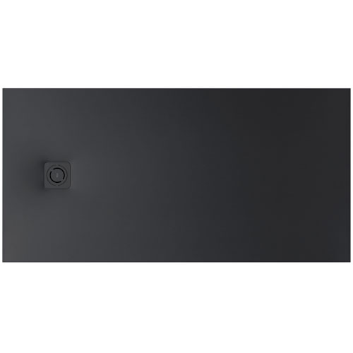 Plato de ducha extraplano de STONEX Terran-N 1500x700x32 mm, negro, (APA015DC2BC01400)