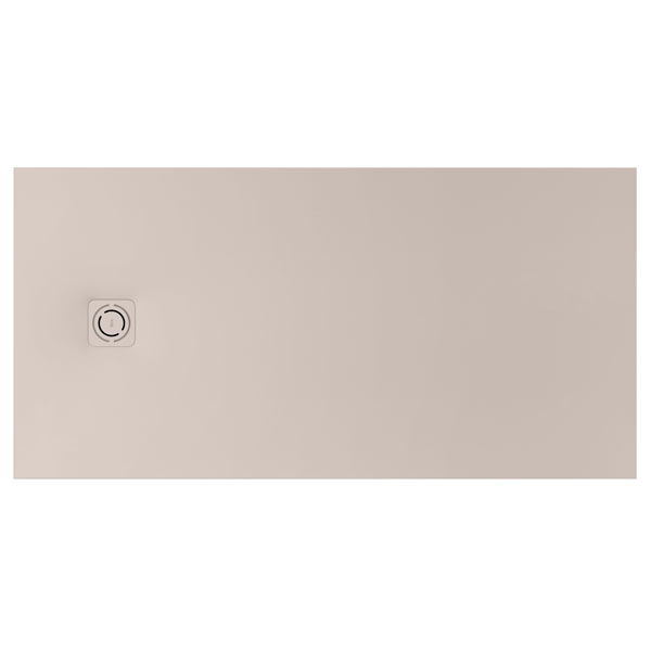 Plato de ducha extraplano de STONEX Terran-N 1600x700x32 mm, beige, (APA016402BC01650)