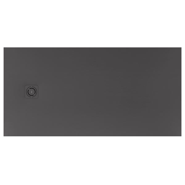 Plato de ducha extraplano de STONEX Terran-N 1600x800x32 mm, ónix, (APA0164032001640)