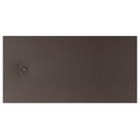 Plato de ducha extraplano de STONEX Terran-N 1600x800x32 mm, café, (APA0164032001660)