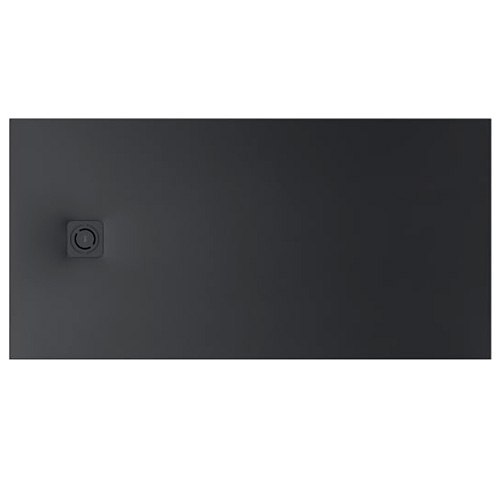 Plato de ducha extraplano de STONEX Terran-N 1600x1000x32 mm, negro, (APA016403E801400)