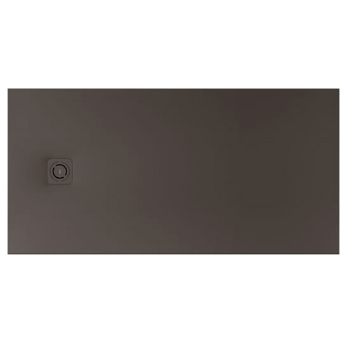 Plato de ducha extraplano de STONEX Terran-N 1600x1000x32 mm, café, (APA016403E801660)
