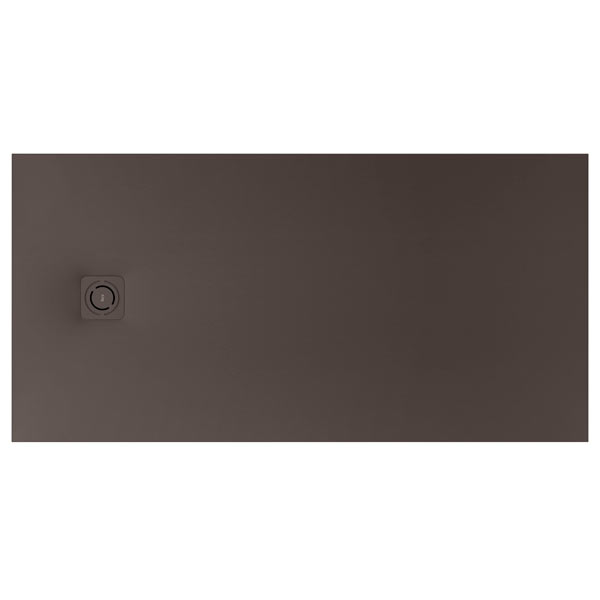 Plato de ducha extraplano de STONEX Terran-N 1700x700x33 mm, café, (APA016A42BC01660)