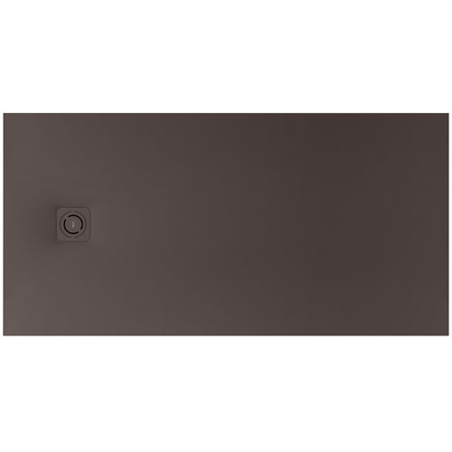 Plato de ducha extraplano de STONEX Terran-N 1700x800x33 mm, café, (APA016A432001660)