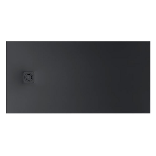 Plato de ducha extraplano de STONEX Terran-N 1800x1000x38 mm, negro, (APA017083E801400)