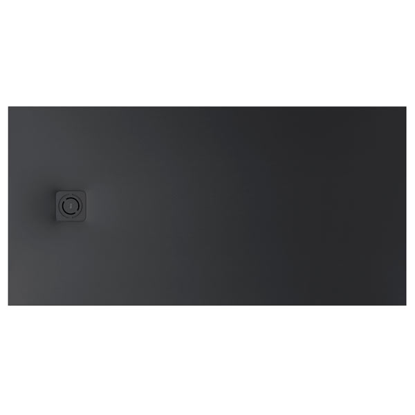 Plato de ducha extraplano de STONEX Terran-N 2000x1000x34 mm, negro, (APA017D03E801400)