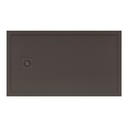 Plato de ducha extraplano de STONEX Terran-N con marco 1200x900x38 mm, café, (APA024B038401660)