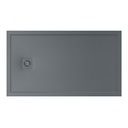 Plato de ducha extraplano de STONEX Terran-N con marco 1800x800x41 mm, pizarra, (APA0270832001200)