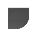 Plato de ducha angular extraplano de STONEX Terran-N 900x900x26 mm, onix (APA0538438401640)