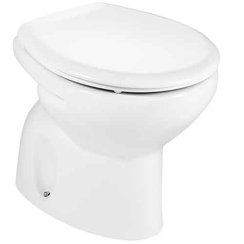 Inodoro Victoria con salida vertical (taza y tapa amortiguada), blanco