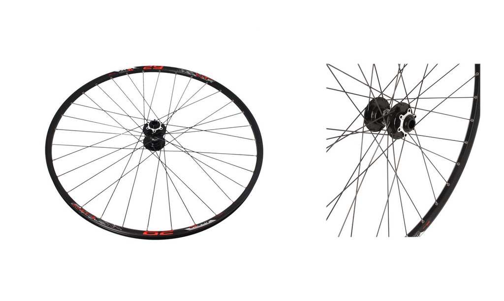 RUEDA DELANTERA MTB LITE 29 (Seleccione talla EJE 15mm, 6A)